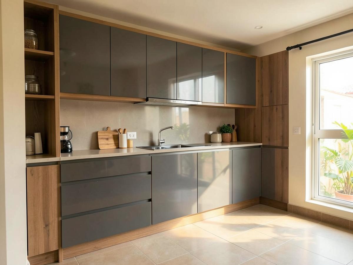Parallel kitchen in Sushant Lok, Gurugram